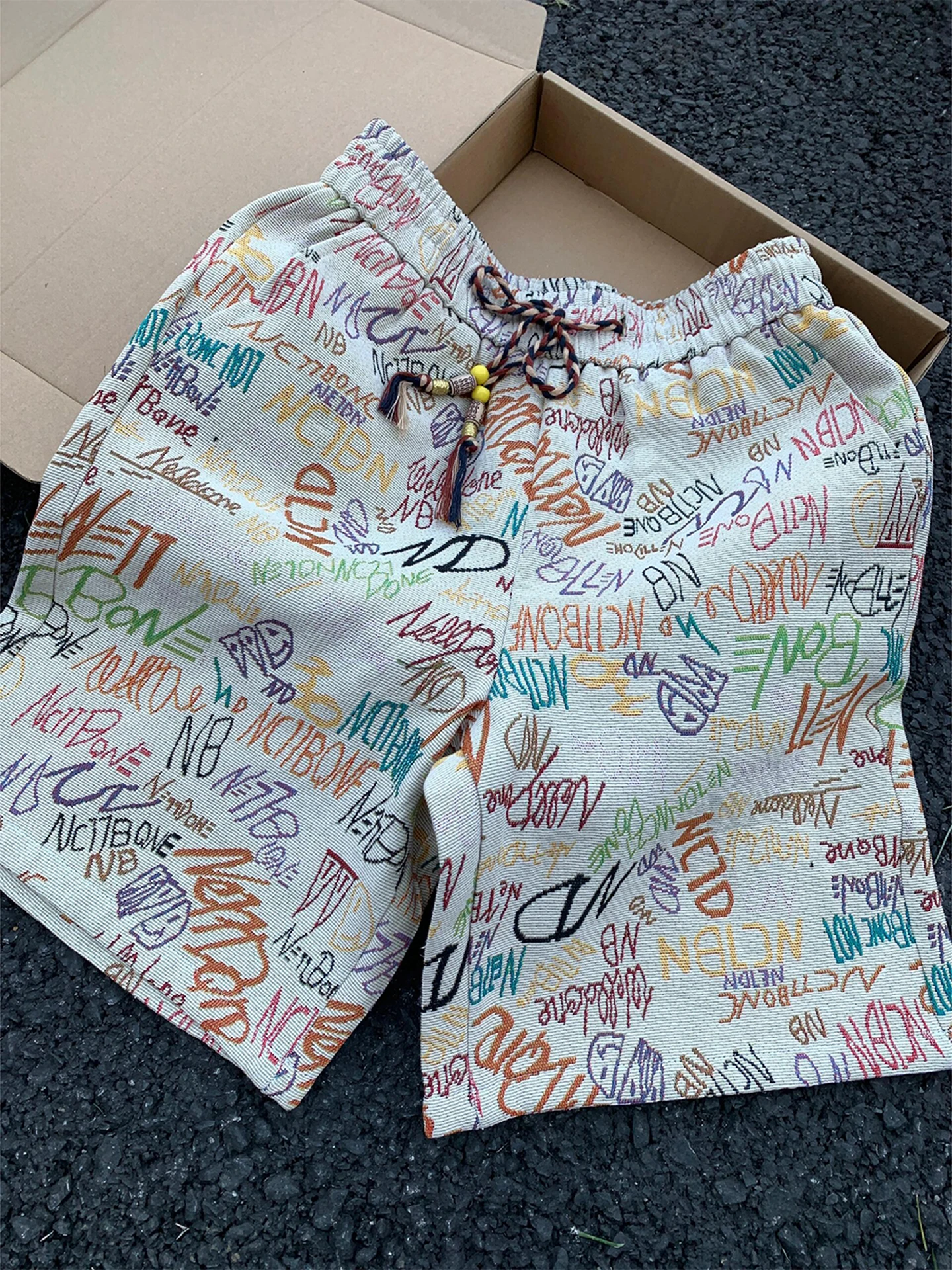 Men's Summer Outdoor Sports orts American Trendy Brand fiti Design Beach Pants Loose Fit Straight Leg Breathable Lightw...
Men's Summer Outdoor Sports orts American Trendy Brand fiti Design Beach Pants Loose Fit Straight Leg Breathable Lightw...