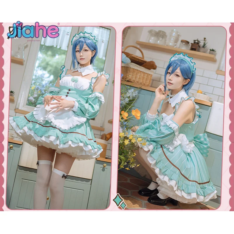 LoveLive!Superstar!!Uehara Ayumu Ruby Kurosawa Wakana Shiki Cosplay Costume Socks Apron Tie Hair Clip Wig Halloween Maid Set
LoveLive!Superstar!!Uehara Ayumu Ruby Kurosawa Wakana Shiki Cosplay Costume Socks Apron Tie Hair Clip Wig Halloween Maid Set