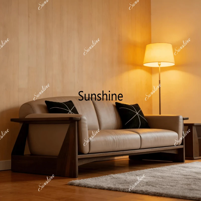New Chinese minimalist, solid wood sofa living room, reception light luxury and comfortable living room furniture
New Chinese minimalist, solid wood sofa living room, reception light luxury and comfortable living room furniture