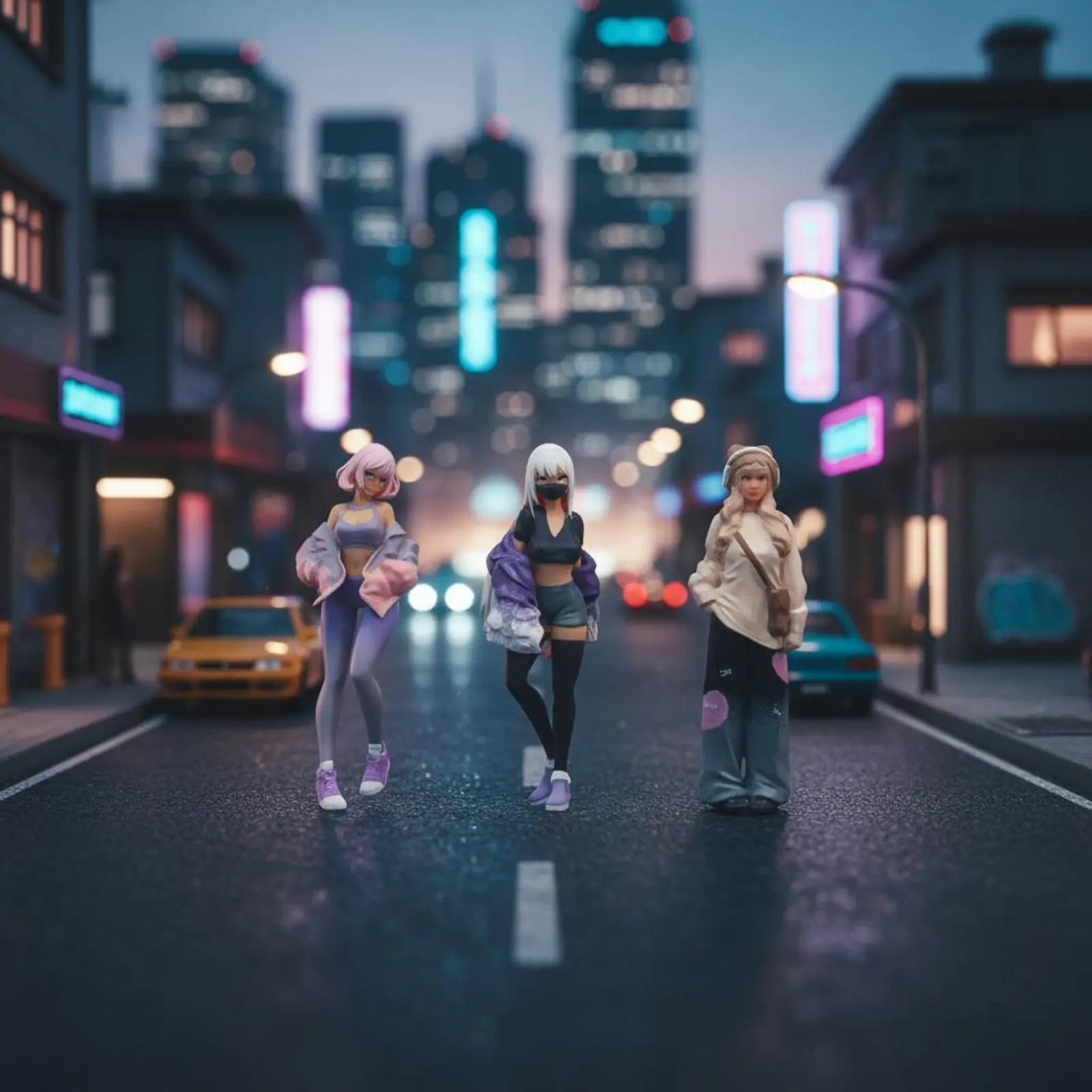 3 Pieces 1:64 Girl Figurines Collection Piece 1/64 Scale Miniature Scene Figures Scale Model Girl Figures Exquisite Workmanship
3 Pieces 1:64 Girl Figurines Collection Piece 1/64 Scale Miniature Scene Figures Scale Model Girl Figures Exquisite Workmanship
