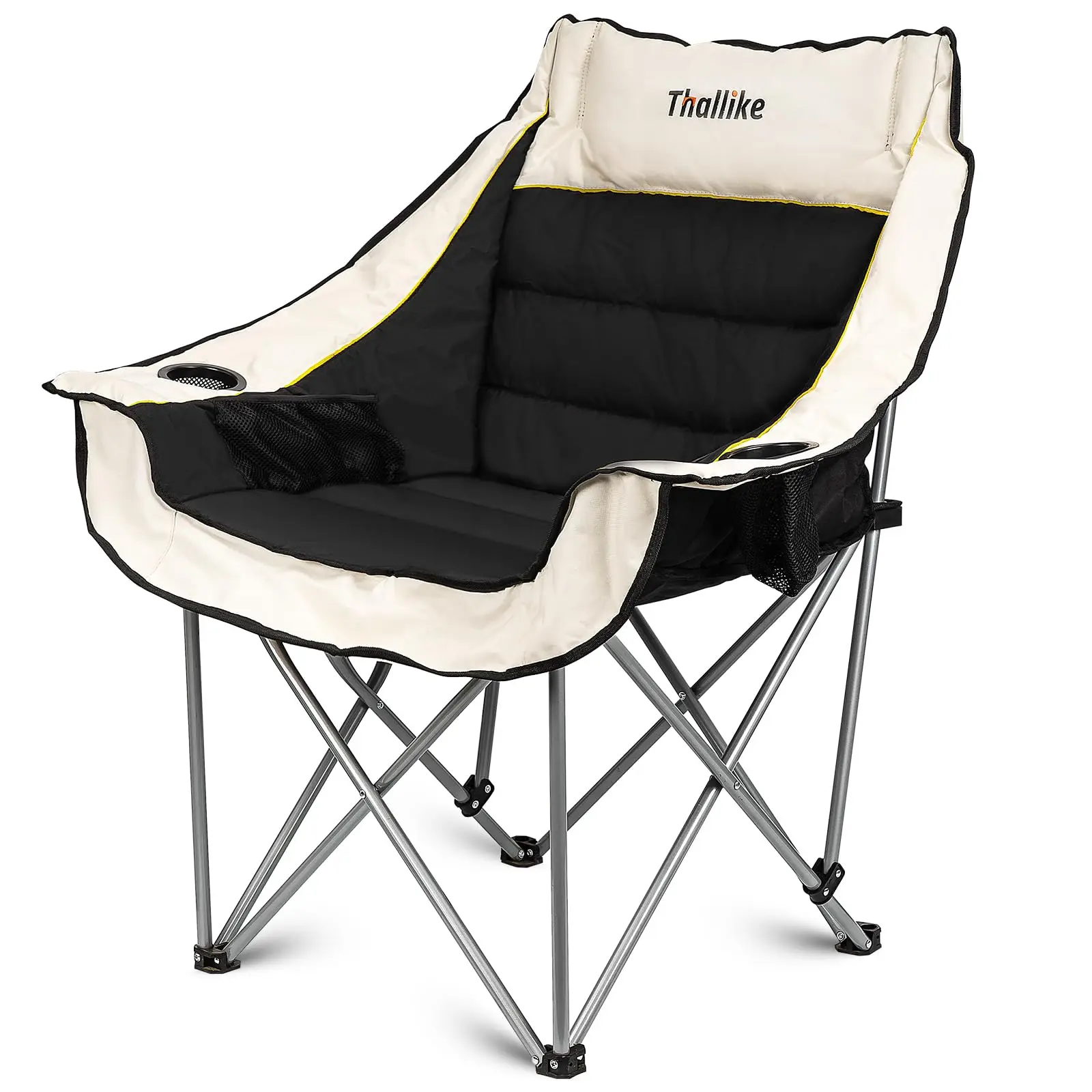 Oversized Camping Chair for Adults Heavy Duty Folding Chair with Cup Holders,Storage Pocket &Carry Bag Outdoor Padded Camp Chair
Oversized Camping Chair for Adults Heavy Duty Folding Chair with Cup Holders,Storage Pocket &Carry Bag Outdoor Padded Camp Chair