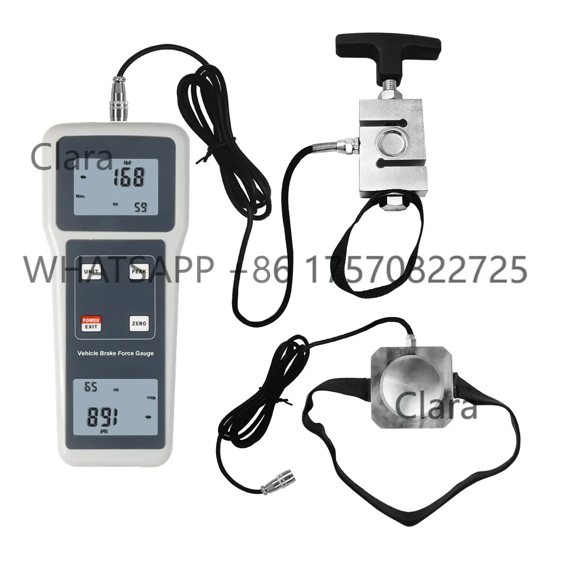 Por Pedal Force Control Force Tester FG-104PB Vehicle Brake Force Gauge Range 1000N 100kgfClara Tools Stor
Por Pedal Force Control Force Tester FG-104PB Vehicle Brake Force Gauge Range 1000N 100kgfClara Tools Stor