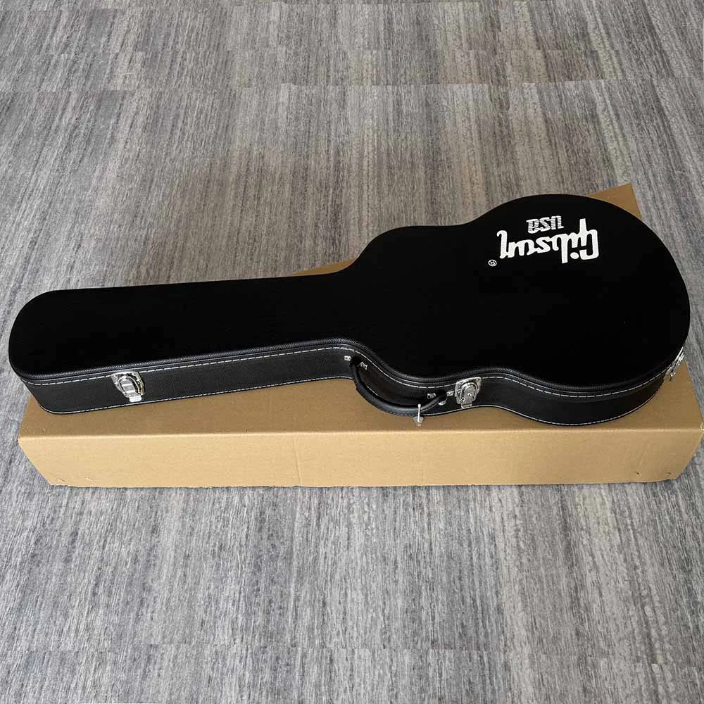 Высококачественный чехол для гитары для джазовой электрогитары ES335, черный жесткий футляр с красной подкладкой
Высококачественный чехол для гитары для джазовой электрогитары ES335, черный жесткий футляр с красной подкладкой