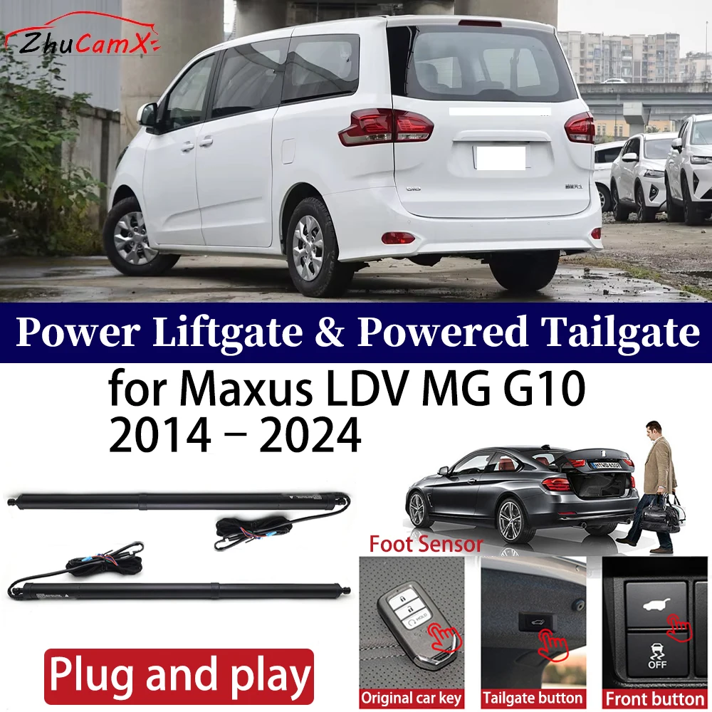 ZhuCamX for Maxus LDV MG G10 2014–2024 Car Power Liftgate Automatic One-Click Vehicle Powered Tailgate Strut Plug and play
ZhuCamX for Maxus LDV MG G10 2014–2024 Car Power Liftgate Automatic One-Click Vehicle Powered Tailgate Strut Plug and play