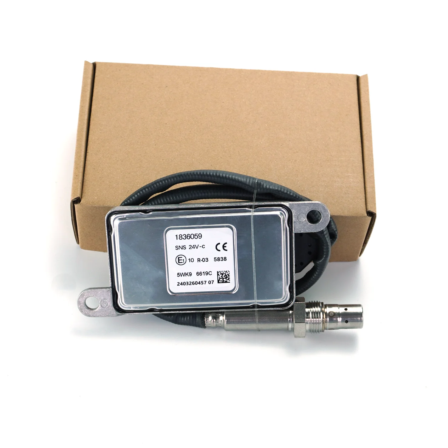 5WK96619C 1836059 High Quality 24V Nitrogen Oxygen Sensor For Daf Truck CF75 CF85 2011648 1793378 One-year warranty
5WK96619C 1836059 High Quality 24V Nitrogen Oxygen Sensor For Daf Truck CF75 CF85 2011648 1793378 One-year warranty