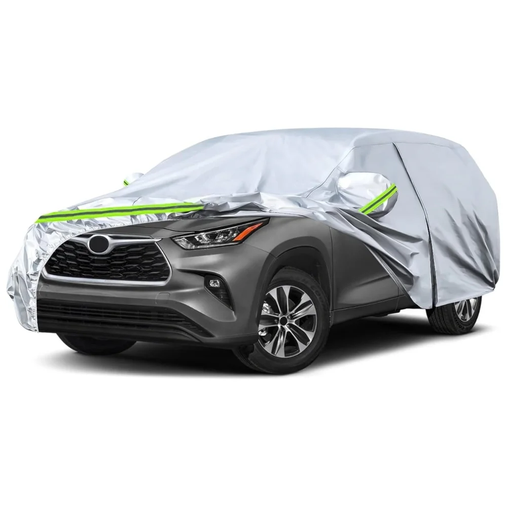 Car Covers Replace For 2008-2025 Toyota Highlander Silver All Weather With Zipper Door Windproof Bands For Snow Rain Protection
Car Covers Replace For 2008-2025 Toyota Highlander Silver All Weather With Zipper Door Windproof Bands For Snow Rain Protection