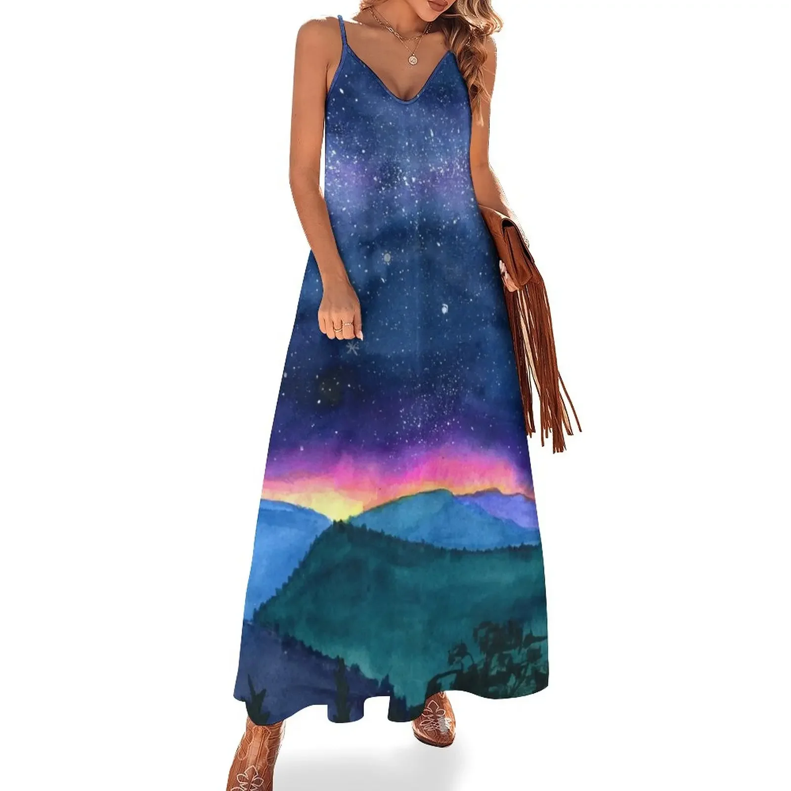 Good Night Smoky Moutians Sleeveless Dress clothes for women women clothes women's clothing trend 2025 Dress
Good Night Smoky Moutians Sleeveless Dress clothes for women women clothes women's clothing trend 2025 Dress