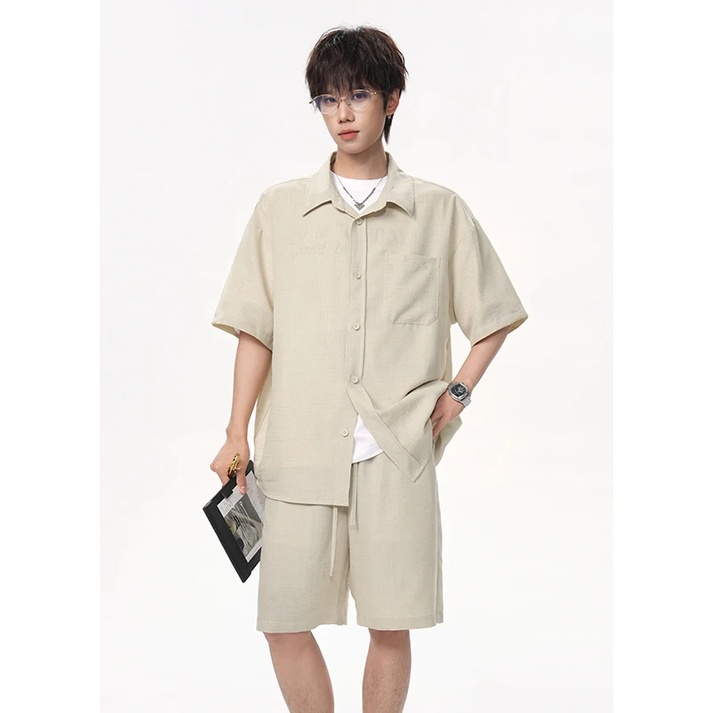 2026 New Linen Old Money Wind Casual Suit Men's Summer Breathable Large Size Loose Short Sleeve POLO Shirt Shorts Two-piece Set
2026 New Linen Old Money Wind Casual Suit Men's Summer Breathable Large Size Loose Short Sleeve POLO Shirt Shorts Two-piece Set
