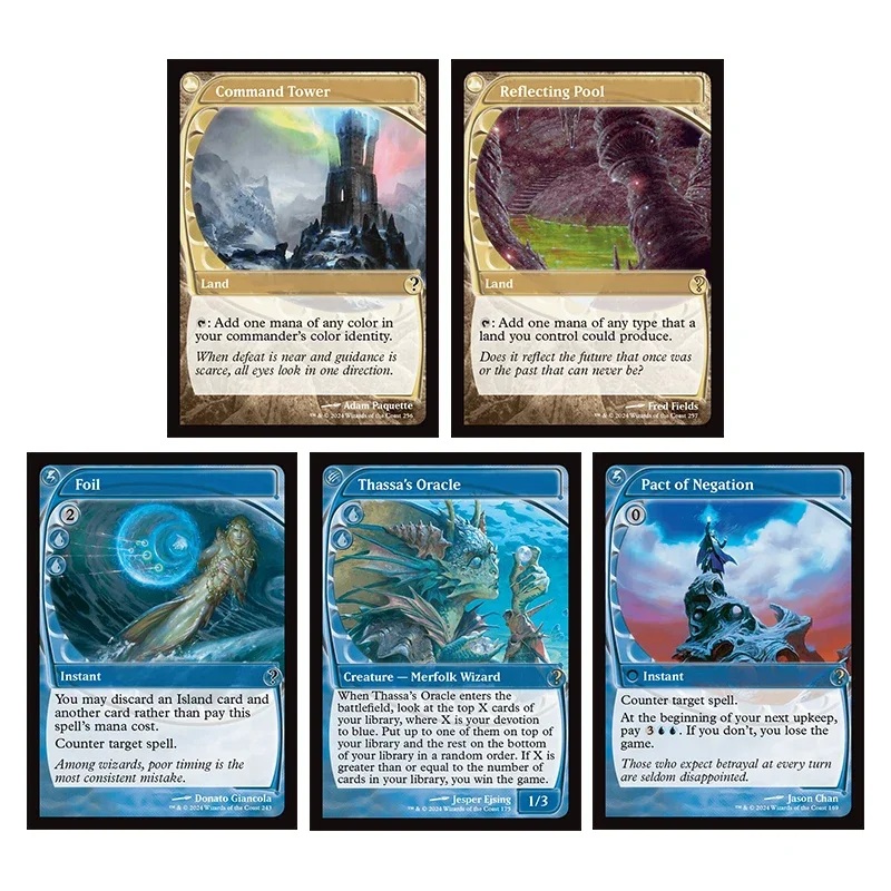 Домашняя коллекционная карточная игра «сделай сам», Magic The Gatherings Storms Mystery Booster Command Tower Arcane Signet Collection Card Toys Gift
Домашняя коллекционная карточная игра «сделай сам», Magic The Gatherings Storms Mystery Booster Command Tower Arcane Signet Collection Card Toys Gift