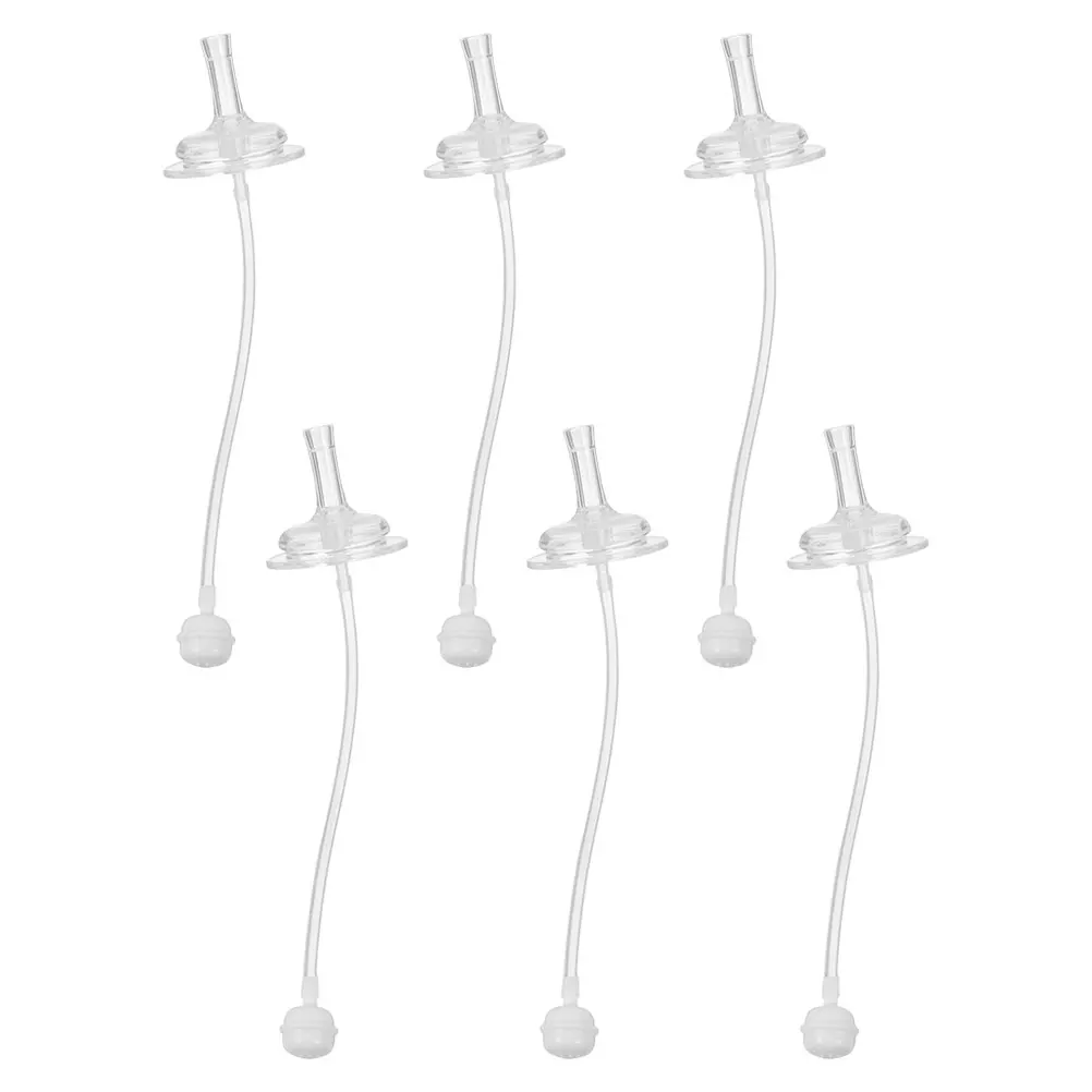 6pcs Bottle Straw Accessories Reusable Silicone Wide Mouth Leakproof Easy Clean Dishwasher Safe Set for Sippy Cup
6pcs Bottle Straw Accessories Reusable Silicone Wide Mouth Leakproof Easy Clean Dishwasher Safe Set for Sippy Cup