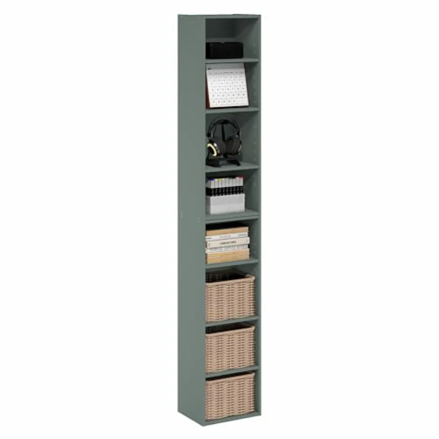 PASIR Book Shelf 8-Tier Separable Tall Bookshelf Stackable Bookcase with Adjustable Open Shelf 9.3 x 11.8 x 70.9 for Living Roo
PASIR Book Shelf 8-Tier Separable Tall Bookshelf Stackable Bookcase with Adjustable Open Shelf 9.3 x 11.8 x 70.9 for Living Roo