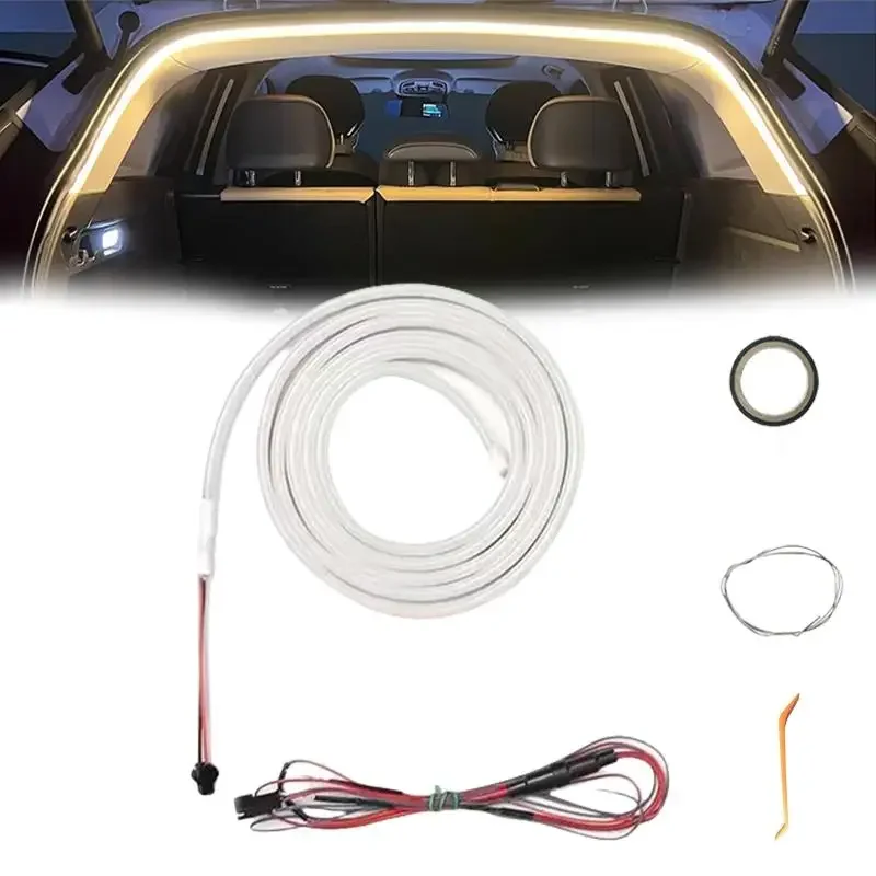 Car Boot Light Strip Dynamic Flow LED Lighting with Smart Sensor Easy Install Interior/Trunk Decoration for All Vehicle Models
Car Boot Light Strip Dynamic Flow LED Lighting with Smart Sensor Easy Install Interior/Trunk Decoration for All Vehicle Models