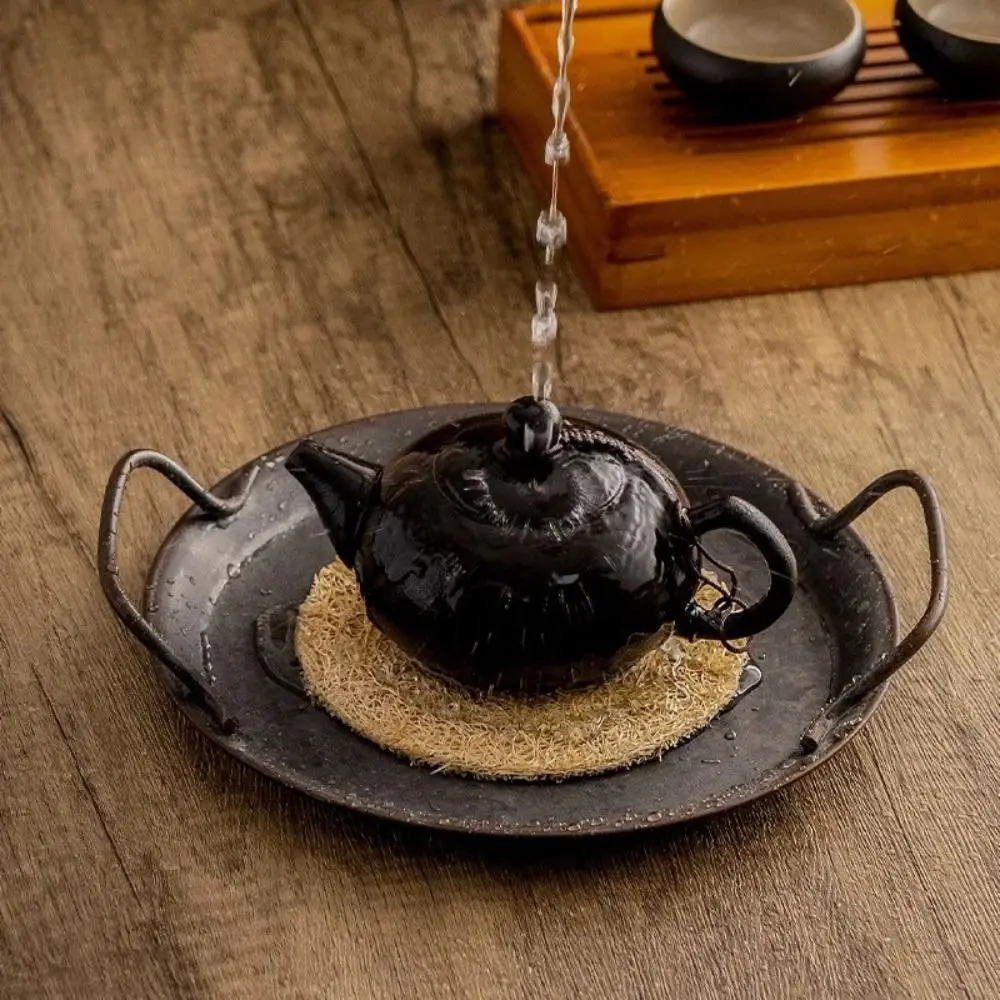 Home Accessorie Round Tea Cup Mat Loofah Fibre Natural Teapot Pad Creative Retro Loofah Mat Tea
Home Accessorie Round Tea Cup Mat Loofah Fibre Natural Teapot Pad Creative Retro Loofah Mat Tea