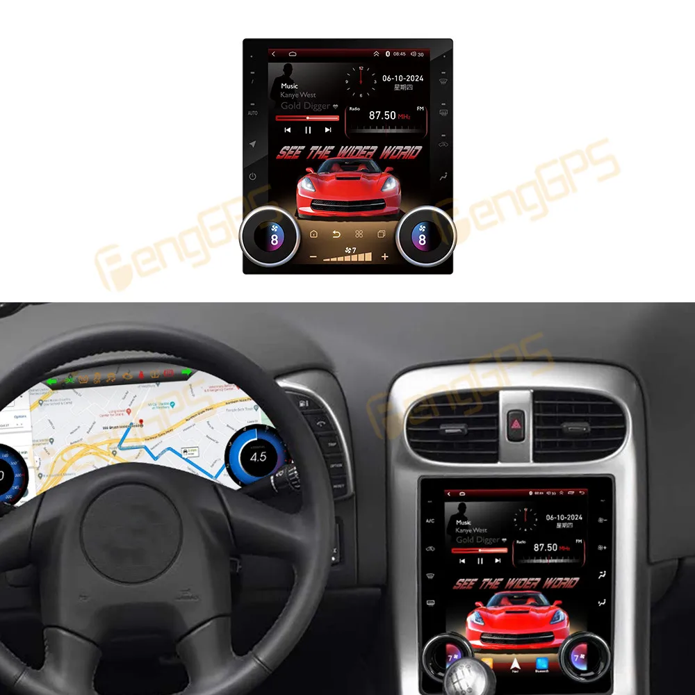 For Chevrolet Corvette C6 2005-2013 10.4" Car Radio Car Multimedia Video Player Stereo Auto GPS Navigation Carplay Unit 4G WIFI
For Chevrolet Corvette C6 2005-2013 10.4" Car Radio Car Multimedia Video Player Stereo Auto GPS Navigation Carplay Unit 4G WIFI