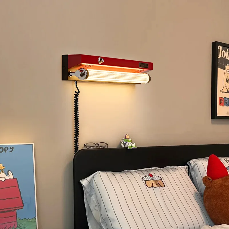 Retro Nostalgic Bedroom Bedside Aisle Industrial Wind Adjustable Brightness Wiring-free Shelf Wall Lamp
Retro Nostalgic Bedroom Bedside Aisle Industrial Wind Adjustable Brightness Wiring-free Shelf Wall Lamp