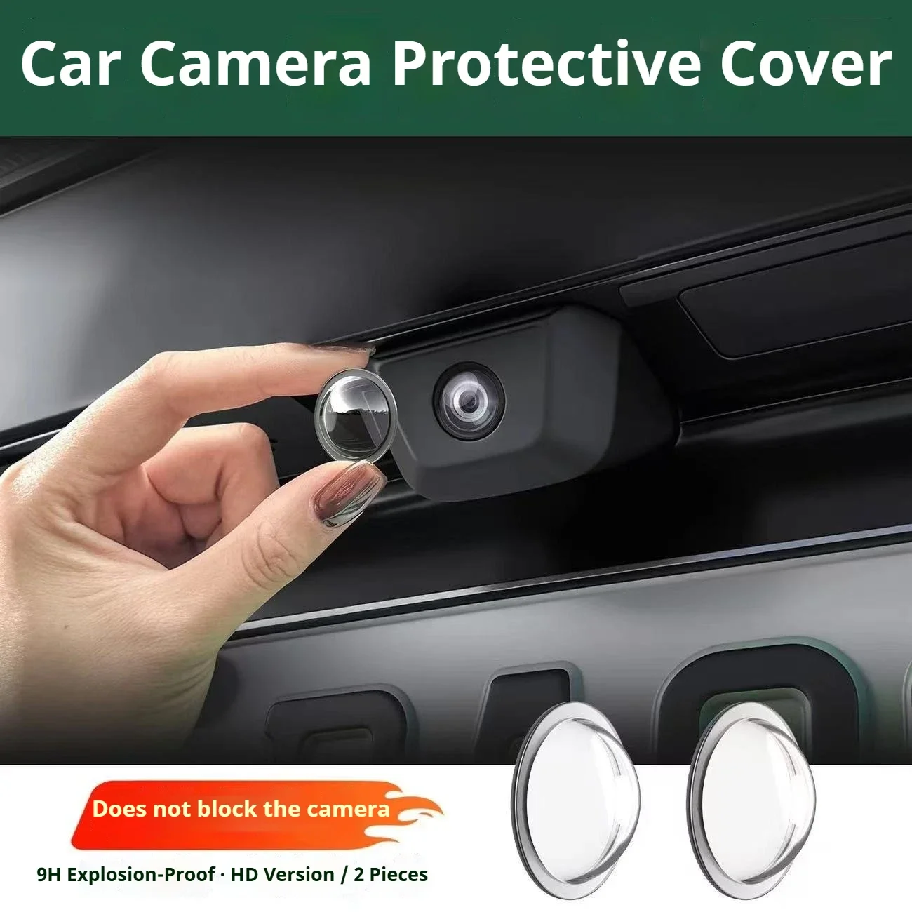 2PCS Car Camera Protective Cover Front Bumper Camera Anti-Scratch Shield Lens Guard PC Protective Cover Kits
2PCS Car Camera Protective Cover Front Bumper Camera Anti-Scratch Shield Lens Guard PC Protective Cover Kits