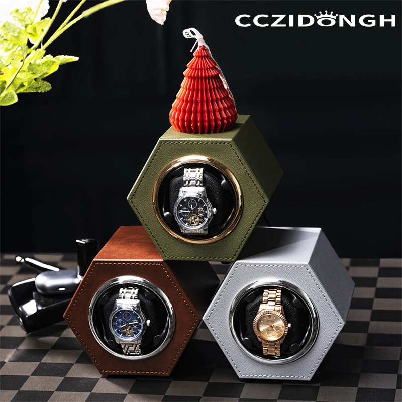 CCZIDONGH Automatic Watch Winder Household Electric High-End Watch Winding Device Fully Automatic Rotating Watch Box
CCZIDONGH Automatic Watch Winder Household Electric High-End Watch Winding Device Fully Automatic Rotating Watch Box