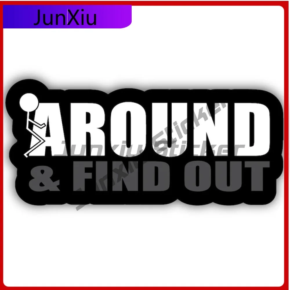 Модная виниловая наклейка F Around Trendy для автомобиля и мотоцикла: стильная, милая, прочная, устойчивая к царапинам
Модная виниловая наклейка F Around Trendy для автомобиля и мотоцикла: стильная, милая, прочная, устойчивая к царапинам