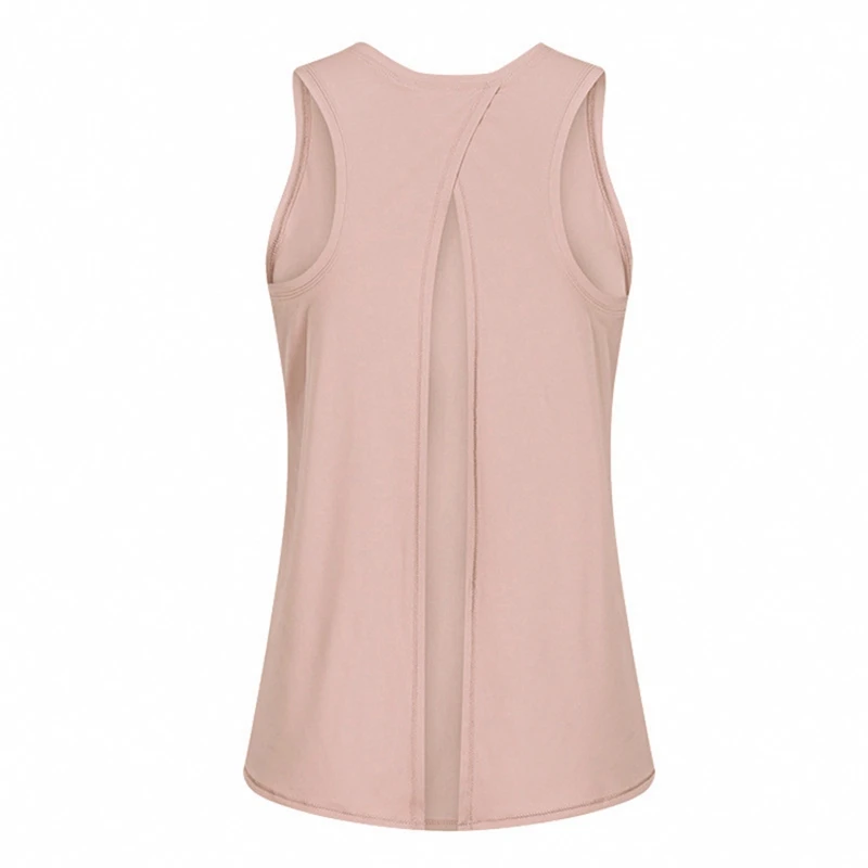 Women's Quick Dry Sleeveless Sports Vest Loose Yoga Tank Top Back Slit Knotable Thin Sports T Shirt For Running Yoga Tennis
Women's Quick Dry Sleeveless Sports Vest Loose Yoga Tank Top Back Slit Knotable Thin Sports T Shirt For Running Yoga Tennis