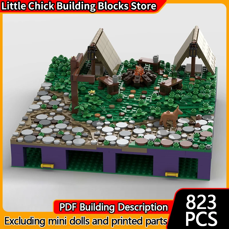 City Street View Model MOC Building Bricks Landscape Campsite Modular Technology Children Holiday Gifts Assemble Toys Suit
City Street View Model MOC Building Bricks Landscape Campsite Modular Technology Children Holiday Gifts Assemble Toys Suit