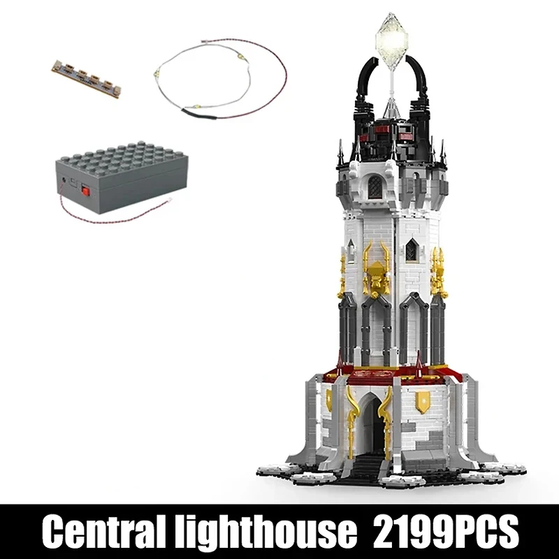 MOULD KING 16055 Imaginative Central Lighthouse MOC Building Blocks Crafted Set Bricks Assembly puzzle Toys Christmas Gifts Kids
MOULD KING 16055 Imaginative Central Lighthouse MOC Building Blocks Crafted Set Bricks Assembly puzzle Toys Christmas Gifts Kids