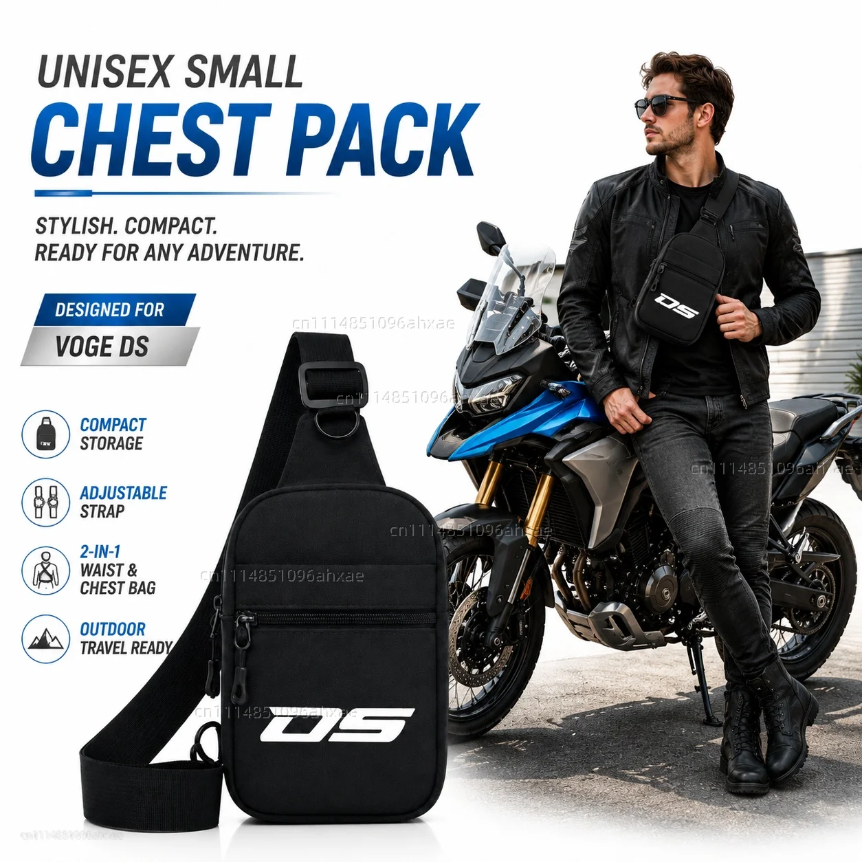 Motorcycle 2In1 Multi-functional Waist Bag Chest Bag Outdoor Travel Bag For Voge DSX DS800X DSX900 525DSX 900DSX 625DSX 800DSX
Motorcycle 2In1 Multi-functional Waist Bag Chest Bag Outdoor Travel Bag For Voge DSX DS800X DSX900 525DSX 900DSX 625DSX 800DSX