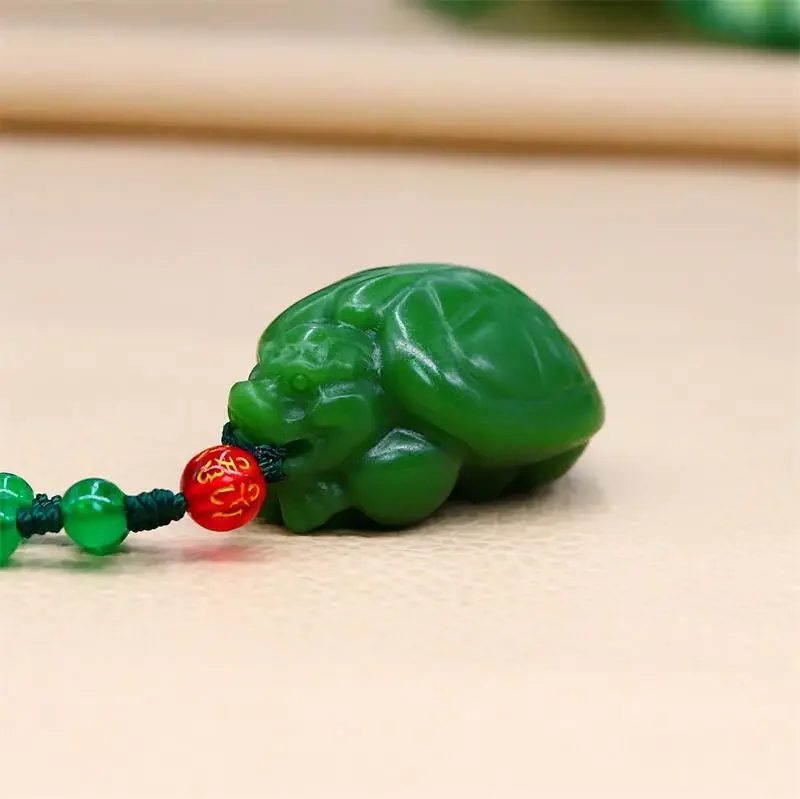 Jade Dragon Turtle Pendant Stone Real Vintage Accessories Jewelry Luxury Fashion Green Man Charm Necklace Natural
Jade Dragon Turtle Pendant Stone Real Vintage Accessories Jewelry Luxury Fashion Green Man Charm Necklace Natural