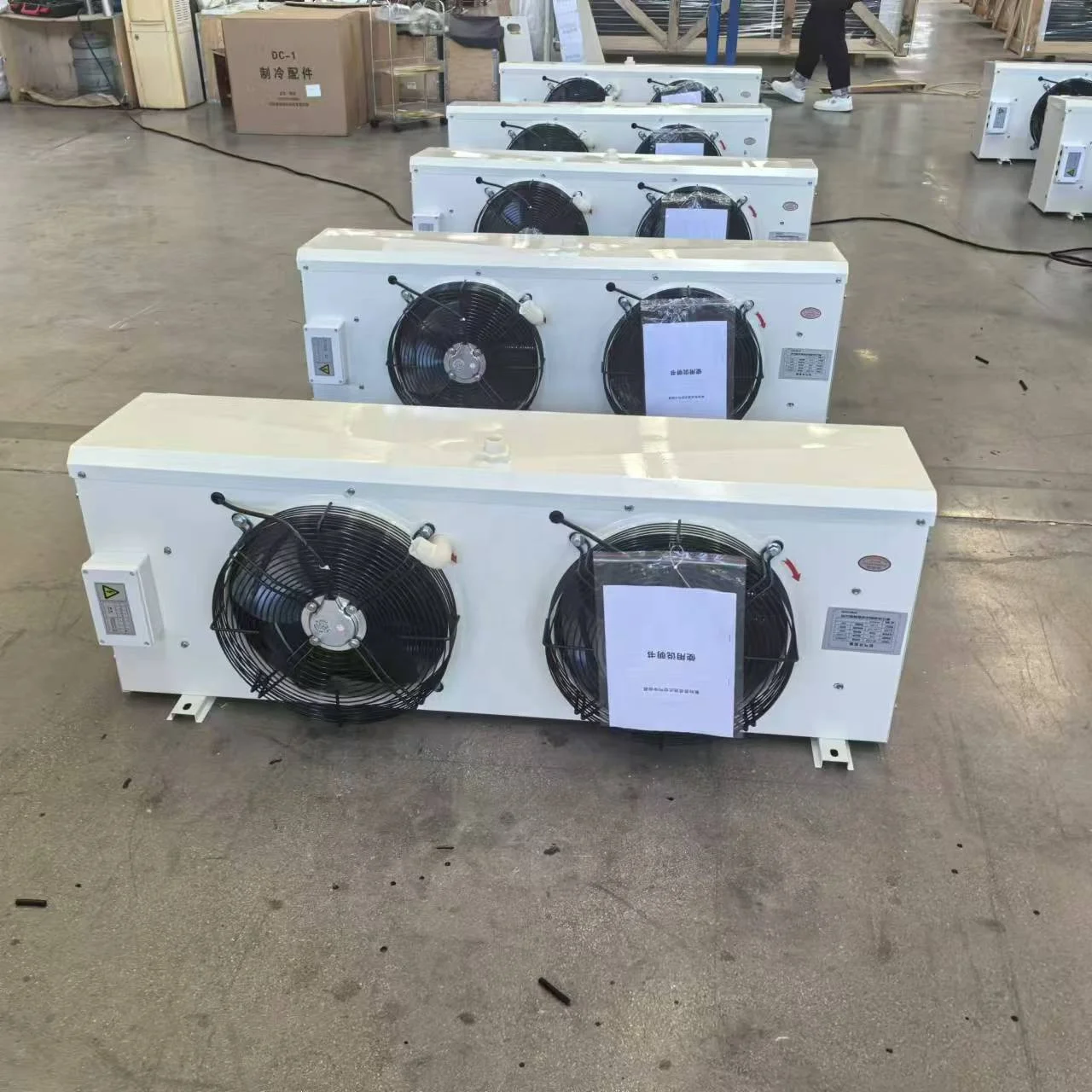 DJ 30 Unit Cooler Evaporator Coils Refrigeration Evaporator Cold Room Evaporator Air Cooler
DJ 30 Unit Cooler Evaporator Coils Refrigeration Evaporator Cold Room Evaporator Air Cooler
