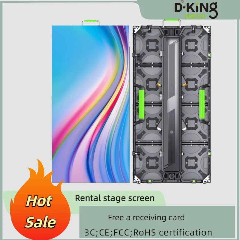 Factory Price 7680hz High Definition P3.9Rental Video Wall LED Stage Backdrop Large LED Screen 500x1000mm Outdoor LED Display
Factory Price 7680hz High Definition P3.9Rental Video Wall LED Stage Backdrop Large LED Screen 500x1000mm Outdoor LED Display