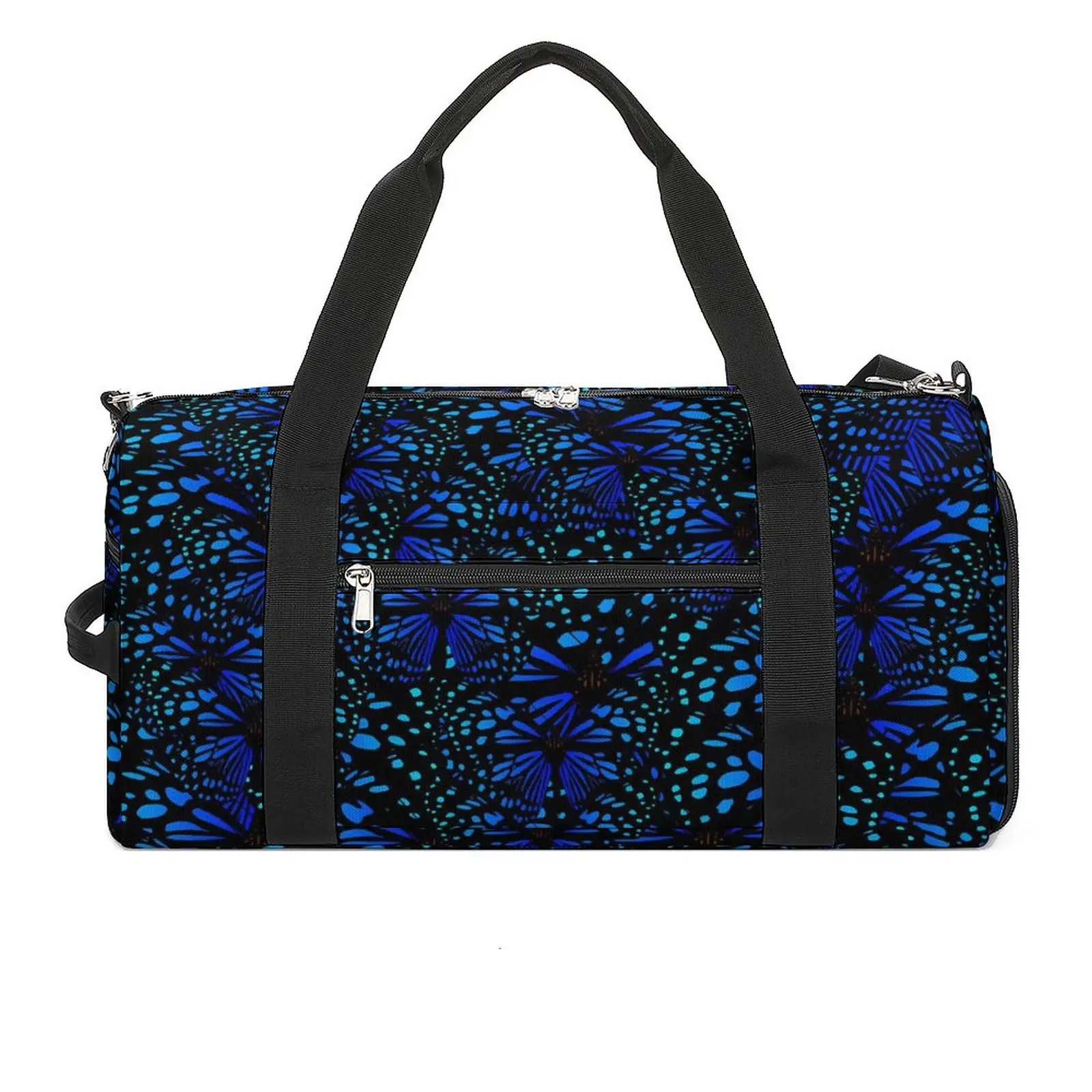 Blue Butterfly Gym Bag Cute Animal Weekend Sports Bags Large Capacity Travel Pattern Handbag Vintage Fitness Bag For Men
Blue Butterfly Gym Bag Cute Animal Weekend Sports Bags Large Capacity Travel Pattern Handbag Vintage Fitness Bag For Men