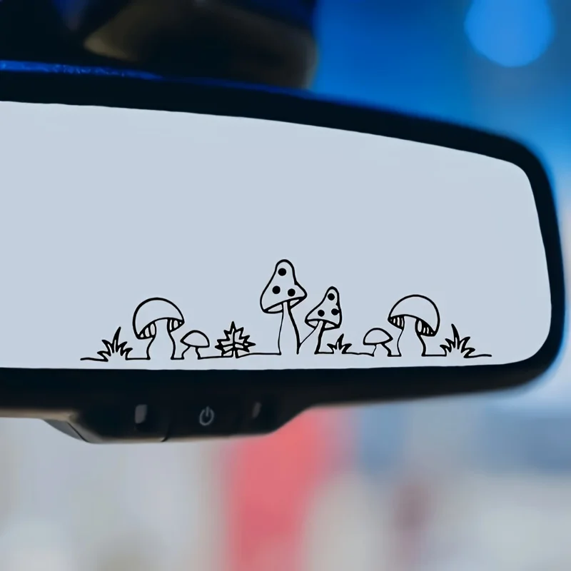 Cute Mushroom Sticker Set Durable Weatherproof for Car Mirror Indoor Outdoor
Cute Mushroom Sticker Set Durable Weatherproof for Car Mirror Indoor Outdoor