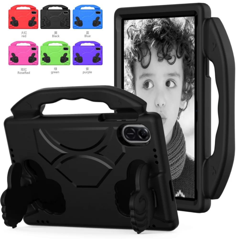 Kids Case for Huawei Honor Pad X8a 11 inch 2024 X9 X8Pro 11.5" Shockproof Tablet X8 Pro 11.5 Cover with EVA Thumbs Up Bracket
Kids Case for Huawei Honor Pad X8a 11 inch 2024 X9 X8Pro 11.5" Shockproof Tablet X8 Pro 11.5 Cover with EVA Thumbs Up Bracket