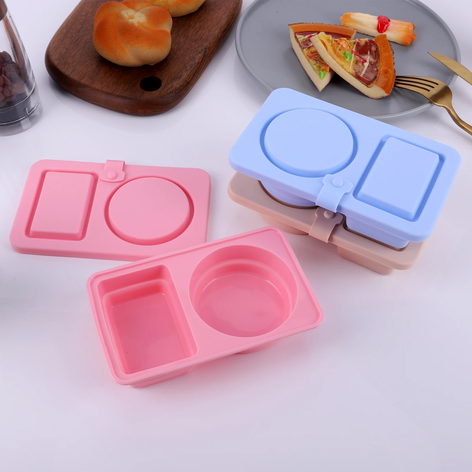 Набор из 3 мини-контейнеров для еды с 2 отделениями и крышкой, многофункциональные контейнеры для хранения продуктов, соусов и приправ для школы и работы
Набор из 3 мини-контейнеров для еды с 2 отделениями и крышкой, многофункциональные контейнеры для хранения продуктов, соусов и приправ для школы и работы