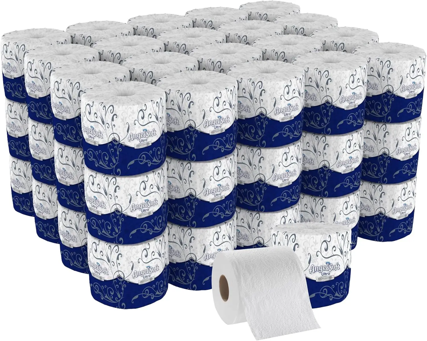 2-Ply Embossed Toilet Paper 60 Rolls Bulk Case Soft Thick Absorbent for Home and Business
2-Ply Embossed Toilet Paper 60 Rolls Bulk Case Soft Thick Absorbent for Home and Business