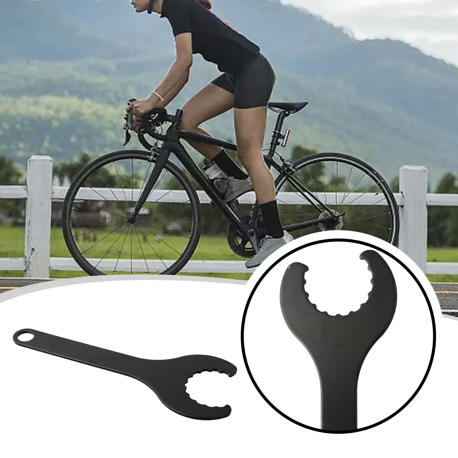 External Bottom Bracket Install Spanner Tool For Shiman0 Hollowtech II With Preload Tensioning For Easy Handling
External Bottom Bracket Install Spanner Tool For Shiman0 Hollowtech II With Preload Tensioning For Easy Handling