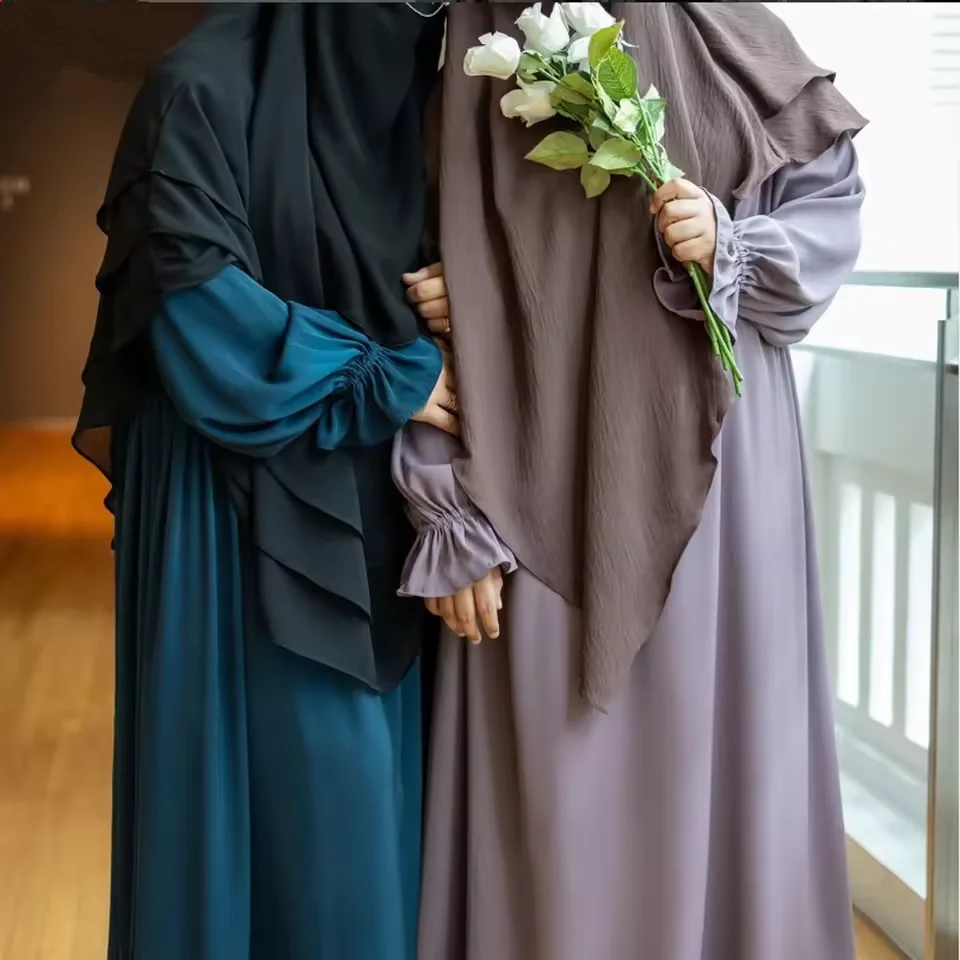 2025 Eid Hooded Khimar Women Muslim Prayer Garment Hijab Overhead Niqab Nikab Islam Long Scarf Amira Hijabs Shawls Wrap Ramadan
2025 Eid Hooded Khimar Women Muslim Prayer Garment Hijab Overhead Niqab Nikab Islam Long Scarf Amira Hijabs Shawls Wrap Ramadan