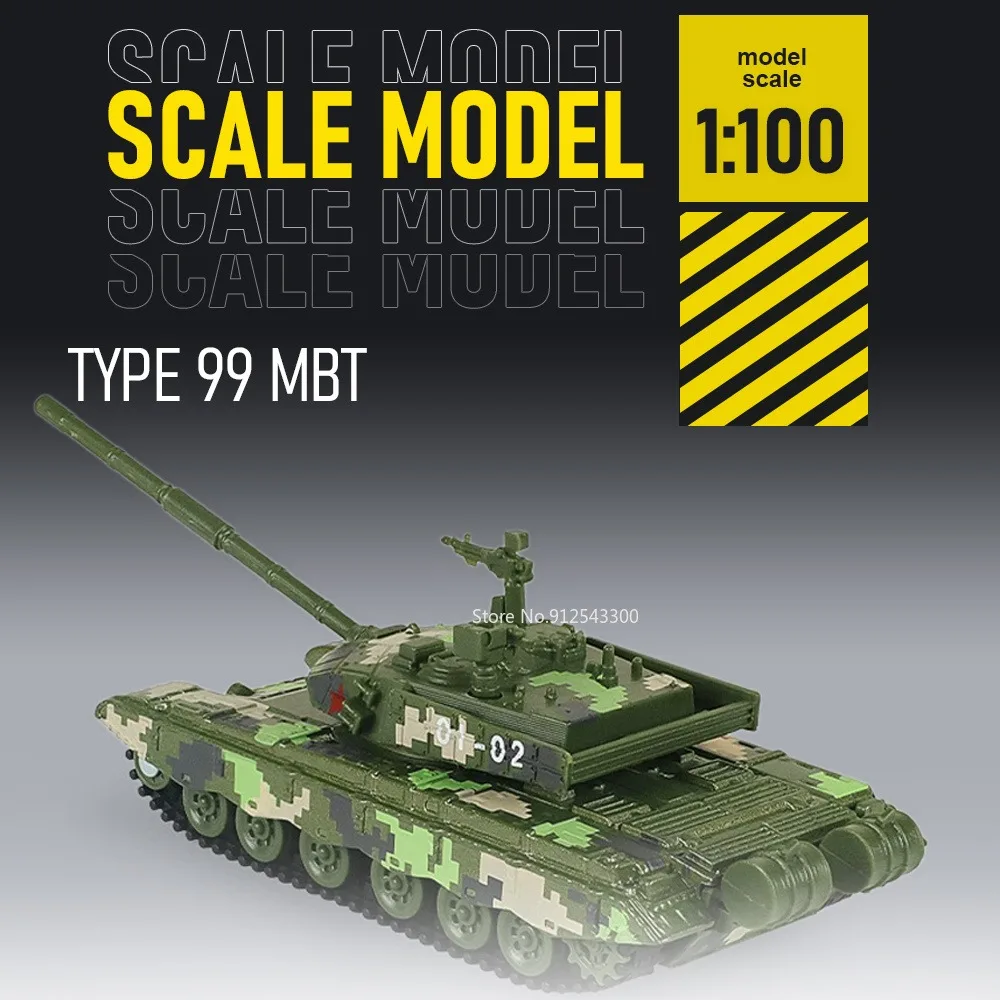 1:100 Scale ZTZ-99A Battlefield DF-41 Car Model Toy Real Vehicle Simulation Miniature Models for Military Enthusiasts Surprise
1:100 Scale ZTZ-99A Battlefield DF-41 Car Model Toy Real Vehicle Simulation Miniature Models for Military Enthusiasts Surprise