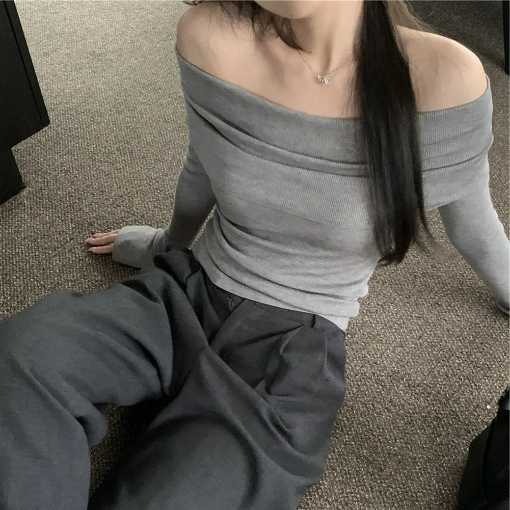 Autumn Winter Fashion Slim Elegant T Shirt Autumn Fashion Autumn Winter Streetwear Style Regular Clothing Length
Autumn Winter Fashion Slim Elegant T Shirt Autumn Fashion Autumn Winter Streetwear Style Regular Clothing Length