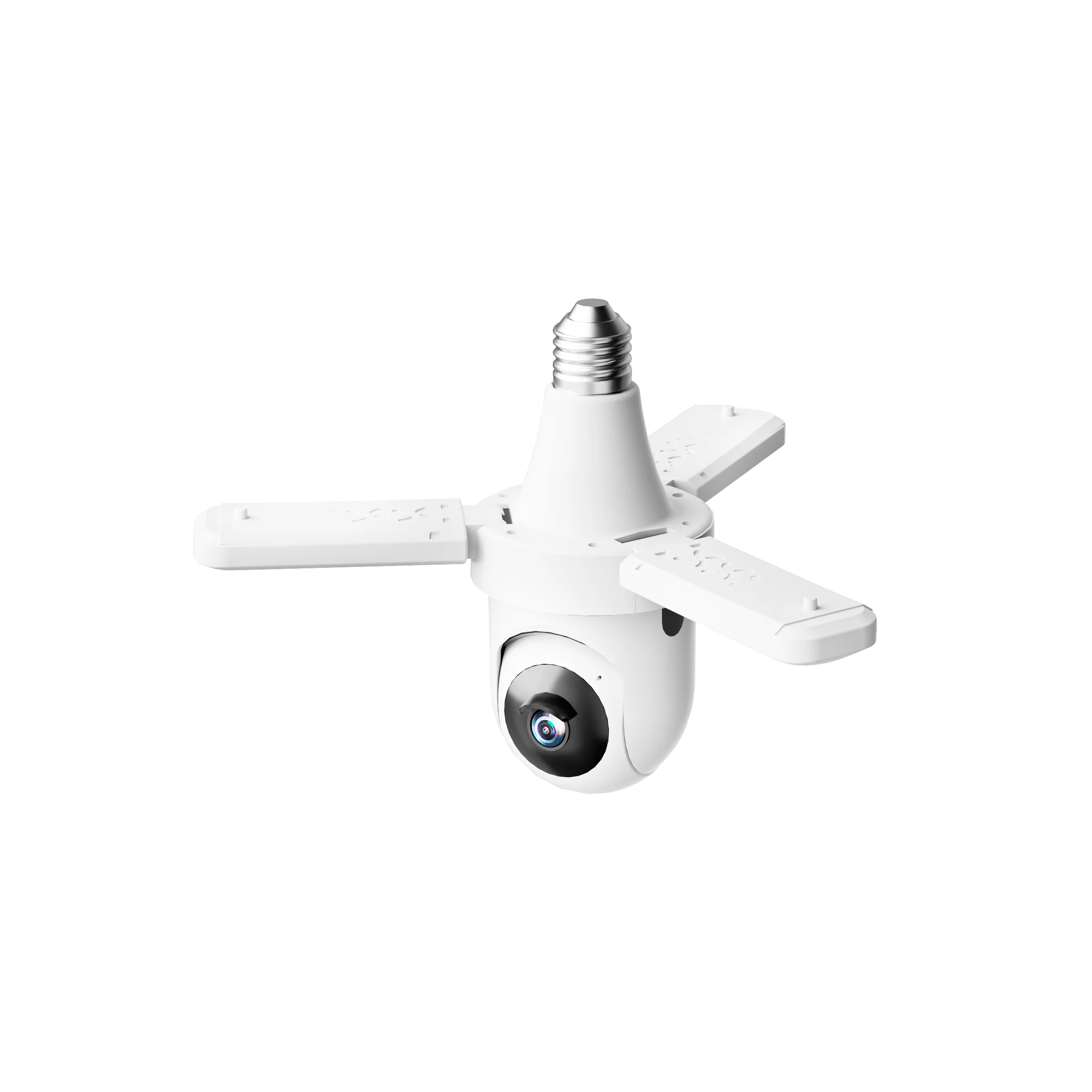 2MP 1080P 390Eyes/IPC360Home APP E27 Lamp Holder PTZ IP Dome Camera Full Color AI Humanoid Detection Home Security CCTV Monitor
2MP 1080P 390Eyes/IPC360Home APP E27 Lamp Holder PTZ IP Dome Camera Full Color AI Humanoid Detection Home Security CCTV Monitor