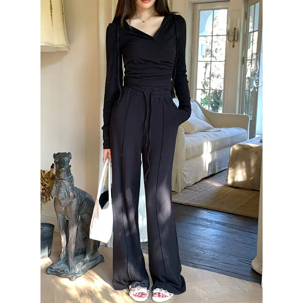 Autumn New Solid Color Fashion Women Pants Simple Basic Casual Woman Pants Black Street Chicly Pants Female
Autumn New Solid Color Fashion Women Pants Simple Basic Casual Woman Pants Black Street Chicly Pants Female