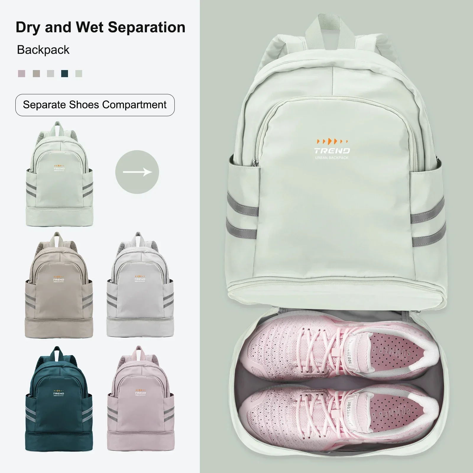 Рюкзак для спортзала для женщин, водонепроницаемый с отделением для обуви, легкие дорожные рюкзаки, спортивный рюкзак для плавания
Рюкзак для спортзала для женщин, водонепроницаемый с отделением для обуви, легкие дорожные рюкзаки, спортивный рюкзак для плавания
