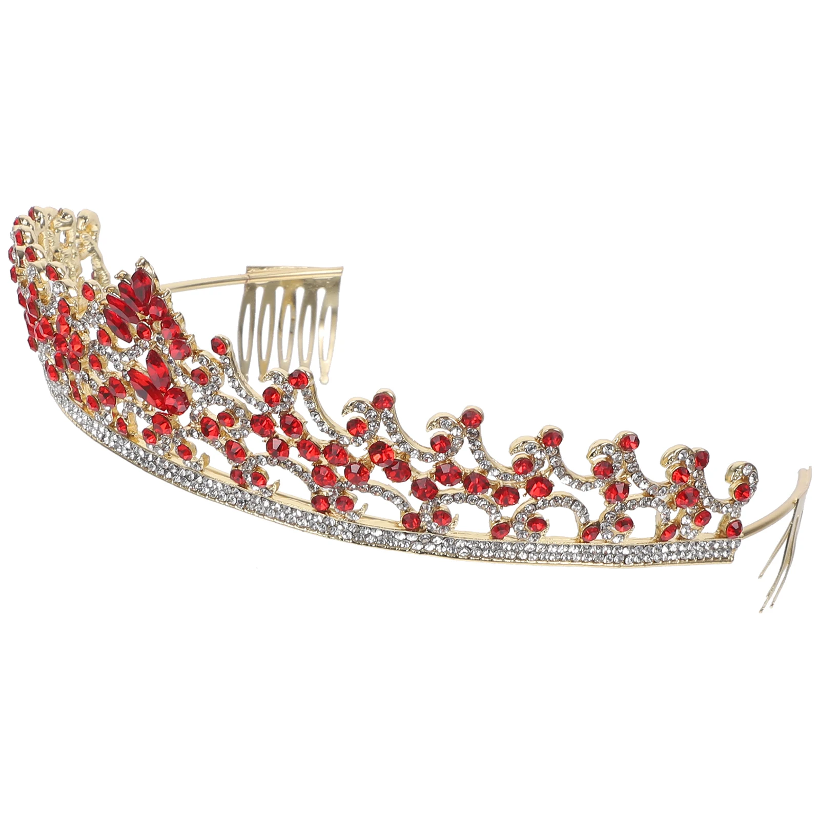 Bridal Crown Rhinestone Tiaras Metal Wedding Hair Accessories Girls Crystal Elegant Decorative Durability Comfort
Bridal Crown Rhinestone Tiaras Metal Wedding Hair Accessories Girls Crystal Elegant Decorative Durability Comfort