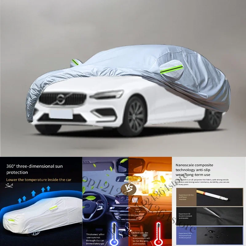 For Volo S60 fit Outdoor Protection Full Car Covers Snow Cover Sunshade Waterproof Dustproof Exterior Car cover protection
For Volo S60 fit Outdoor Protection Full Car Covers Snow Cover Sunshade Waterproof Dustproof Exterior Car cover protection