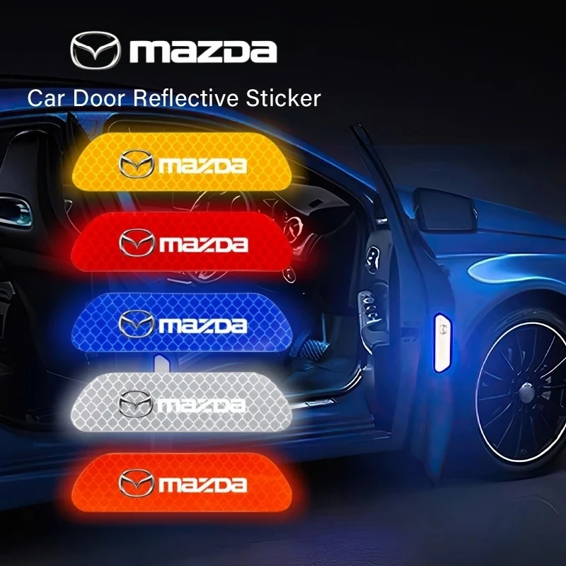 Reflective Safety Warning Car Door Emblem Badge Sticker Decal For Mazda 3 6 2 CX-5 CX-30 CX-50 CX-90 CX-80 MX-5 Atenza Axela
Reflective Safety Warning Car Door Emblem Badge Sticker Decal For Mazda 3 6 2 CX-5 CX-30 CX-50 CX-90 CX-80 MX-5 Atenza Axela