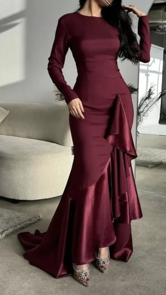 Fortunate Evening Elegant Vintage Sweet Red Mermaid Asymmetric Stylish Customize Formal Occasion Prom Dress Evening Party Gowns
Fortunate Evening Elegant Vintage Sweet Red Mermaid Asymmetric Stylish Customize Formal Occasion Prom Dress Evening Party Gowns