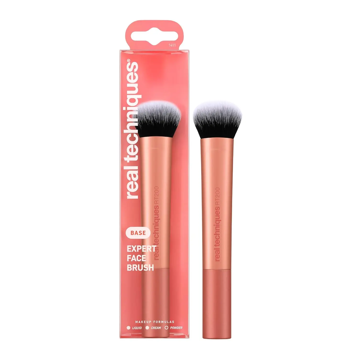 Expert Face Foundation Makeup Brush for Even Streak Free Application, Dense Bristles for Buffing, Orange
Expert Face Foundation Makeup Brush for Even Streak Free Application, Dense Bristles for Buffing, Orange