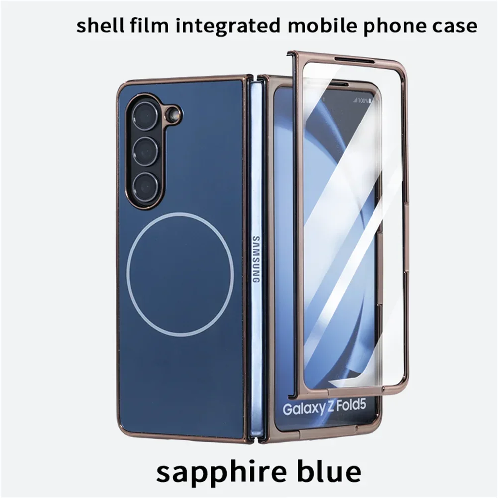 Matte Frosted AG Slim Phone Case For Samsung Galaxy Z Fold 7 6 5 4 3 5G Built-in Screen Protection Magsafe Wireless Charge Cover
Matte Frosted AG Slim Phone Case For Samsung Galaxy Z Fold 7 6 5 4 3 5G Built-in Screen Protection Magsafe Wireless Charge Cover