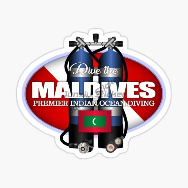 The Republic of Maldives DIVE Flag Emblem Car Stickers Vinyl Self Adhesive Decal
The Republic of Maldives DIVE Flag Emblem Car Stickers Vinyl Self Adhesive Decal