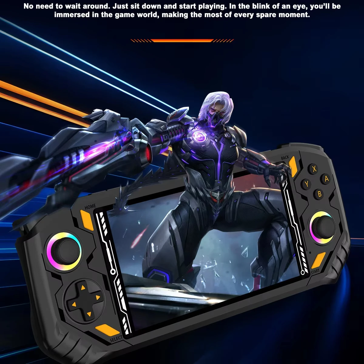 RG56 PRO Retro Video Game Player Mini Handheld Game Console 5.5 IPS 1280X720 RK3562 WIFI Bluetooth -Compatible Handheld Consoles
RG56 PRO Retro Video Game Player Mini Handheld Game Console 5.5 IPS 1280X720 RK3562 WIFI Bluetooth -Compatible Handheld Consoles
