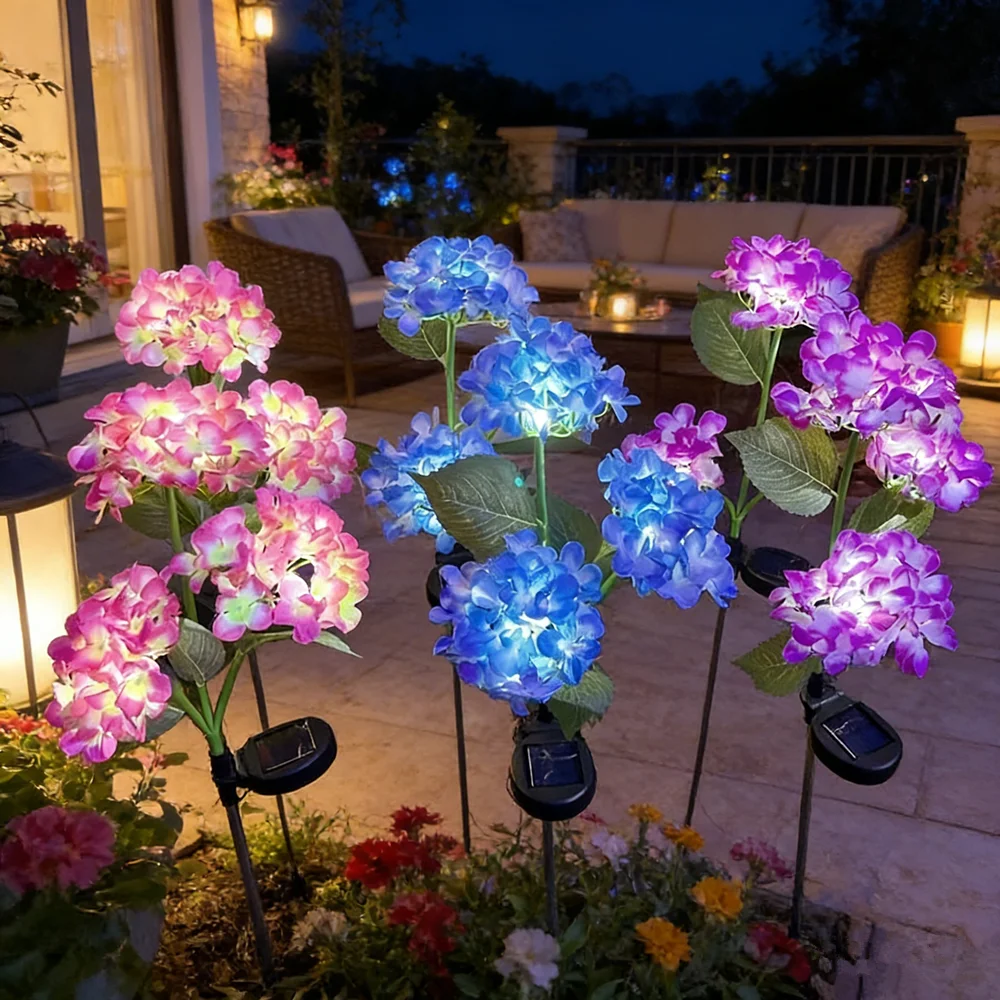 Solar Hydrangea Flower Lamp, Solar Led Light, Outdoor Garden Lawn Lamp, Courtyard Garden Lawn Fence, Passage, Villa Decoration
Solar Hydrangea Flower Lamp, Solar Led Light, Outdoor Garden Lawn Lamp, Courtyard Garden Lawn Fence, Passage, Villa Decoration